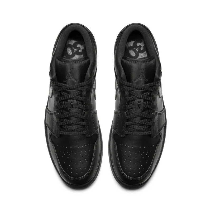 Jordan 1 Low Black Black Noir Black/Black Noir (553558-017)