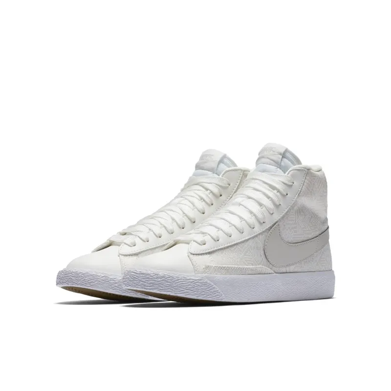 Nike Blazer Mid Summit White Light Bone (GS) Summit White/White-Light Bone (902772-100)