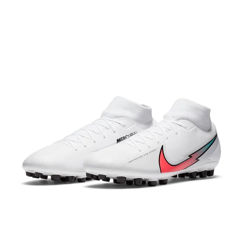 Nike Mercurial Superfly 7 Academy AG White Flash Crimson (BQ5424-163)