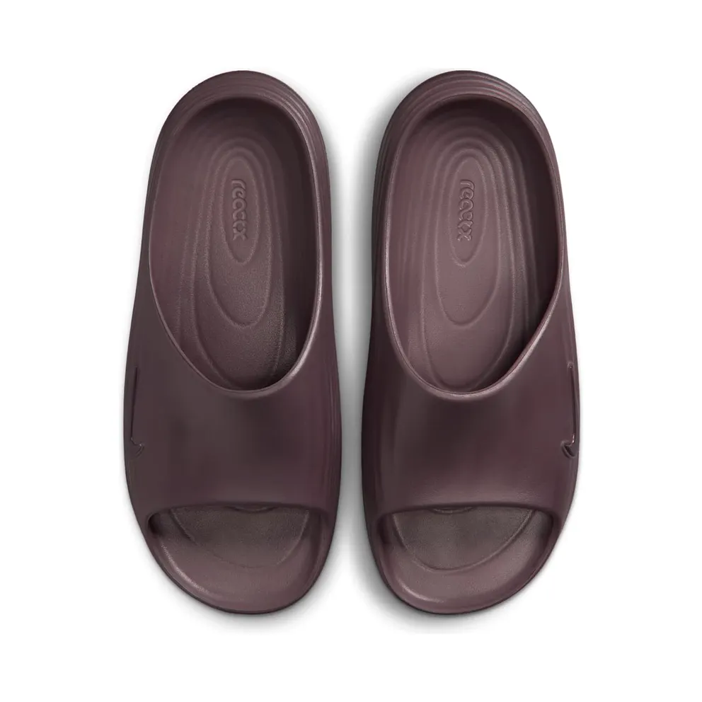 Nike ReactX Rejuven8 Slide “Tattoo / Burgundy Crush” (HV4484-501)
