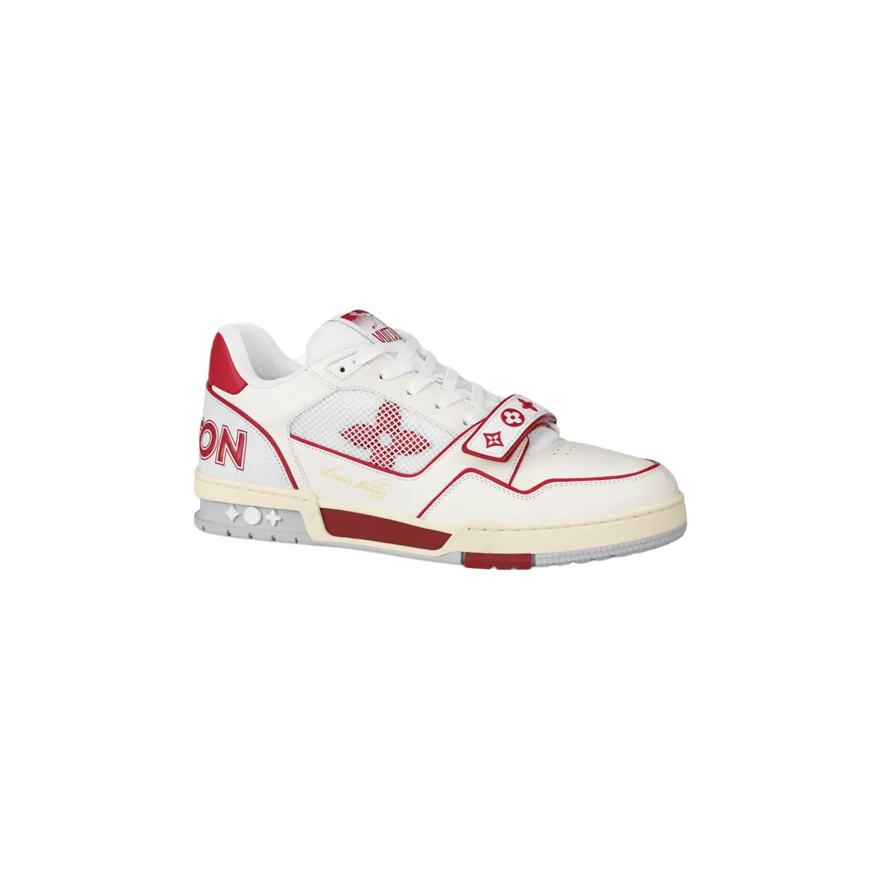 Louis Vuitton Trainer Red Mesh (1A98VL) (2)