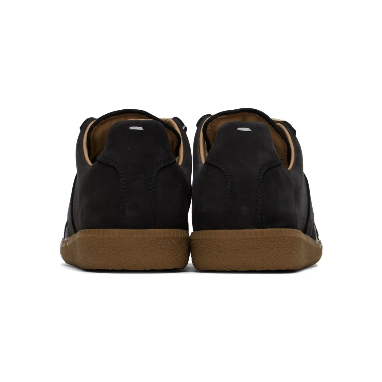 Maison Margiela Black Replica Paint Sneakers (S58WS0101 P1892) (2)