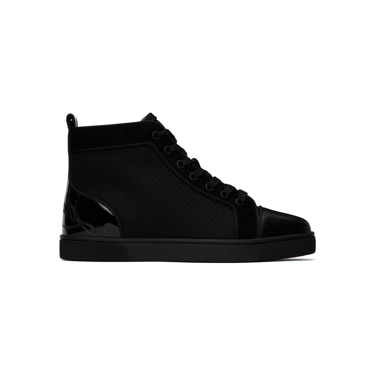 Christian Louboutin Black Fun Louis Sneakers (3220713)