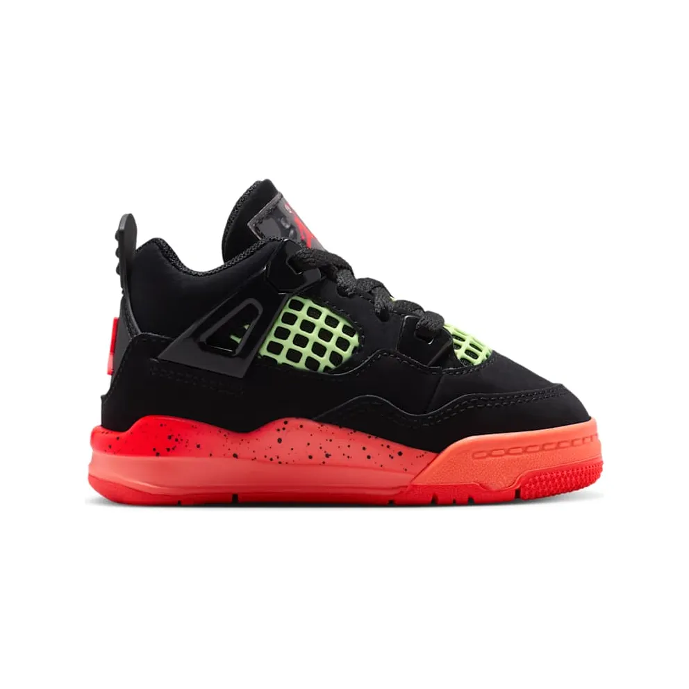 Air Jordan 4 Retro TD “Black Infrared Barely Volt” (II1270-001)