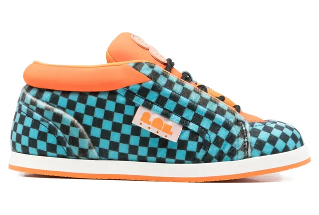 Pdf SK8 Chequered “Blue/Black” (DFM45025 S0020 BLBLK)