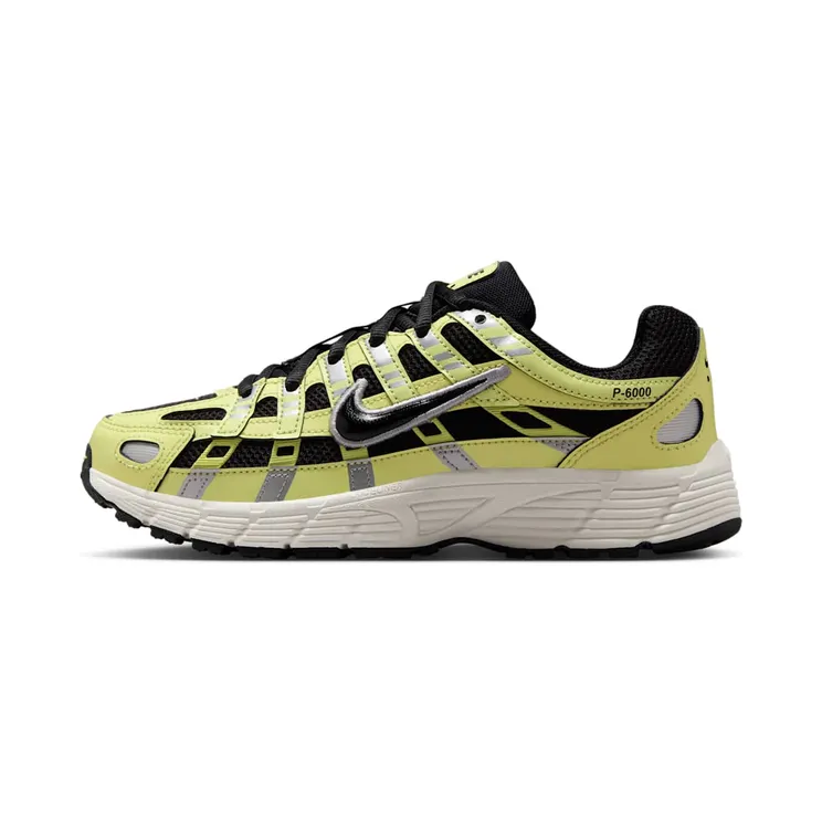 Nike P-6000 “Light Lemon Twist / Metallic Silver / Sail / Black” (HV5064-702)