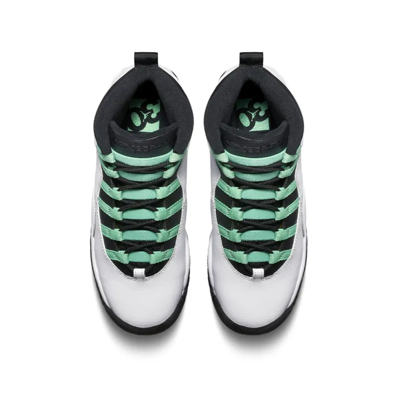 Jordan 10 Retro Verde (GS) White/Verde-Black-Infrared 23 (705180-118)