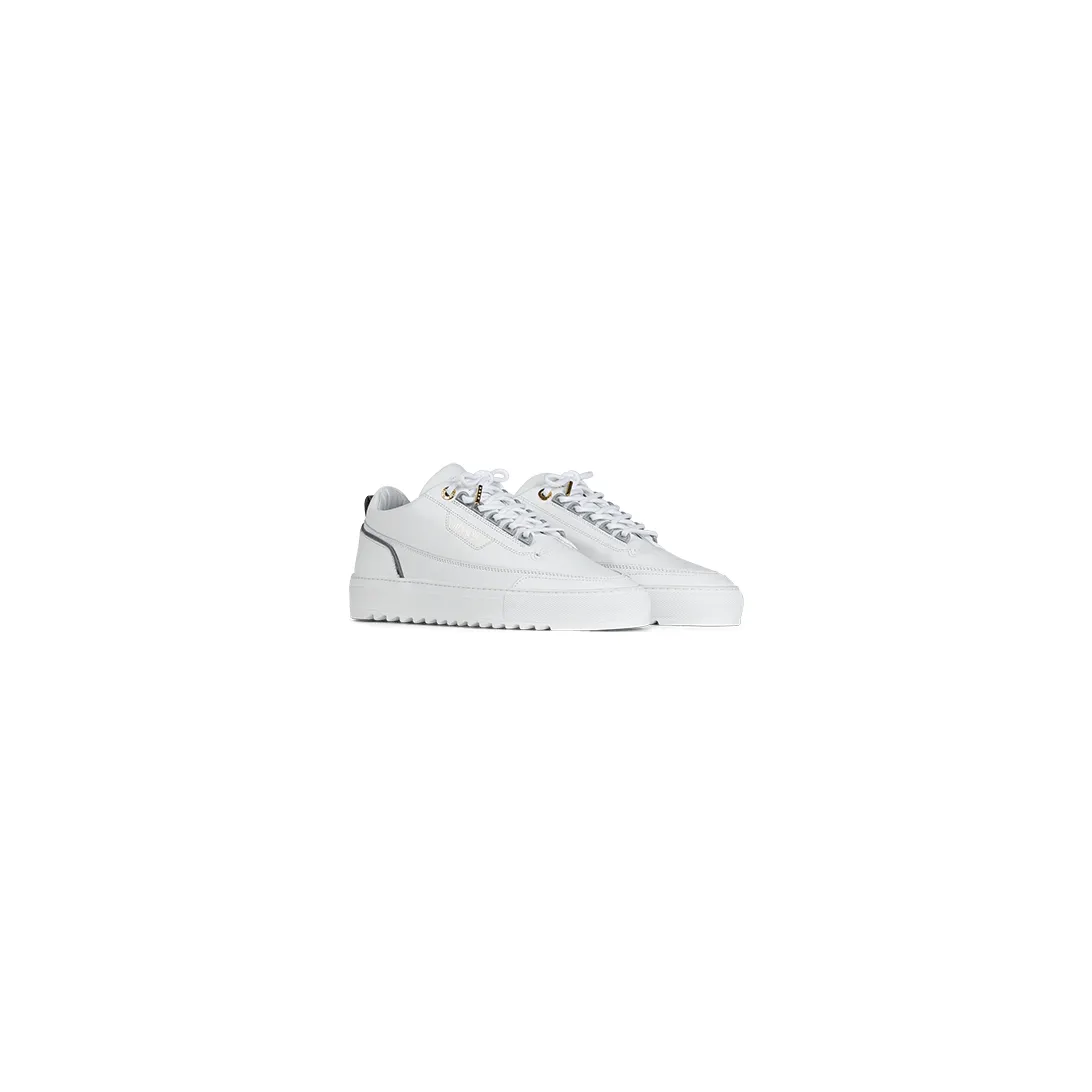 Mason Garments Firenze – Leather/Reflective – White/Cement (FW20-1E)
