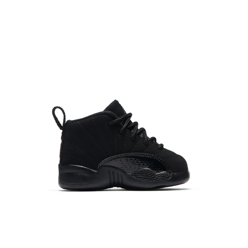 Jordan 12 Retro Black Rush Pink (TD) Black/Dark Grey-Rush Pink (819666-006)