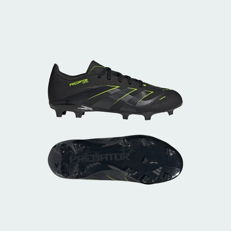 adidas Predator League FG/MG Core Black Carbon Lucid Lemon (JI1122)