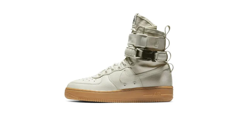 Nike SF Air Force 1 High Light Bone (W) Light Bone/Light Bone-Gum Medium Brown (857872-004)