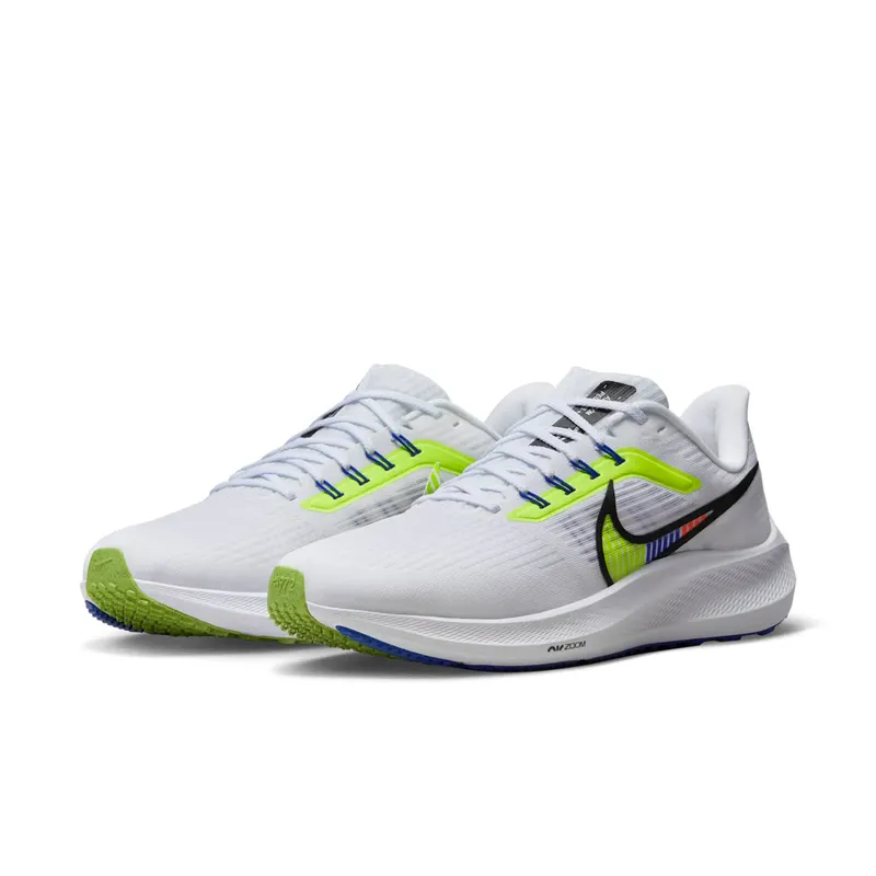 Nike Air Zoom Pegasus 39 PRM “White Volt Racer Blue” (DX1627-100)