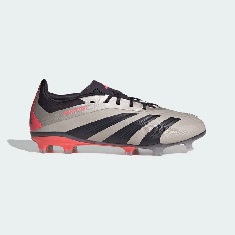 adidas Predator Elite FG Platinum Metallic Aurora Black Carbon (IF6361)