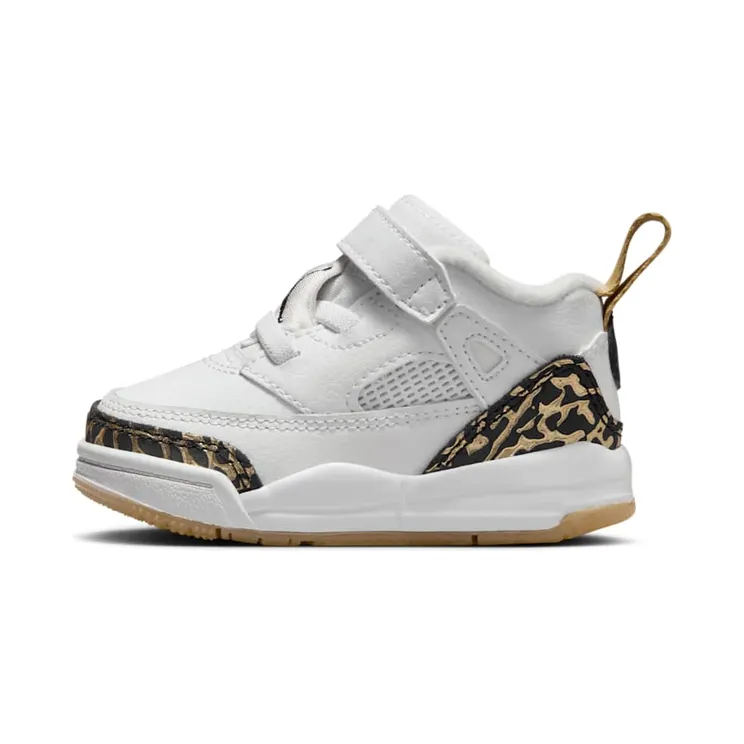 Jordan Spizike Low TD “White Metallic Gold Sail Black” (HJ9965-100)