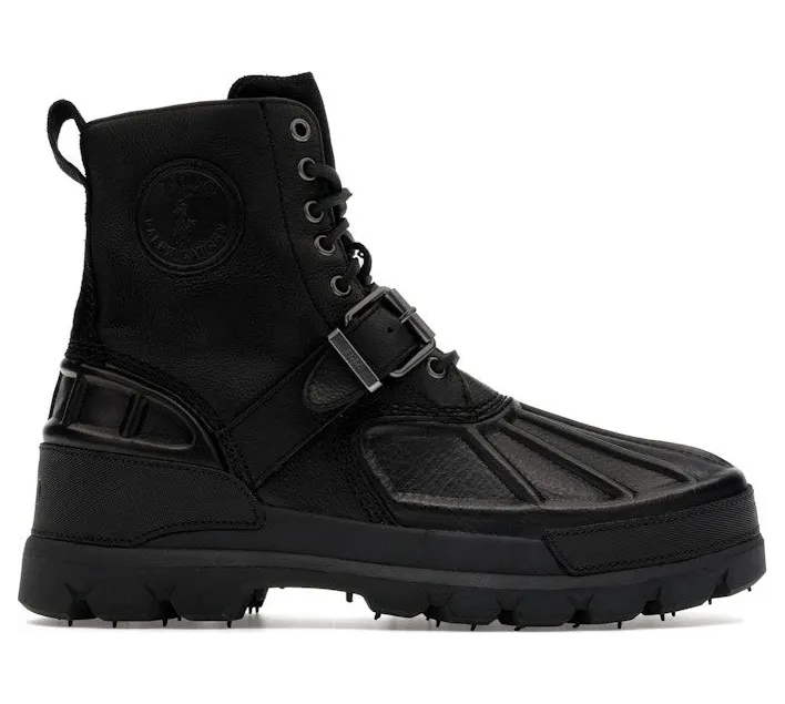 Polo Ralph Lauren Oslo High Oiled Leather Boot Black (812845450-002)