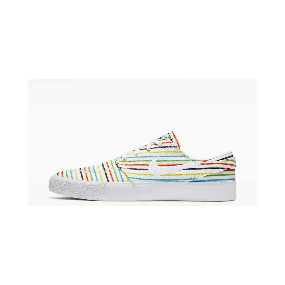 Nike SB Zoom Stefan Janoski Canvas RM Premium Skateboardschuh – Weiß Weiß (AQ7878-100)