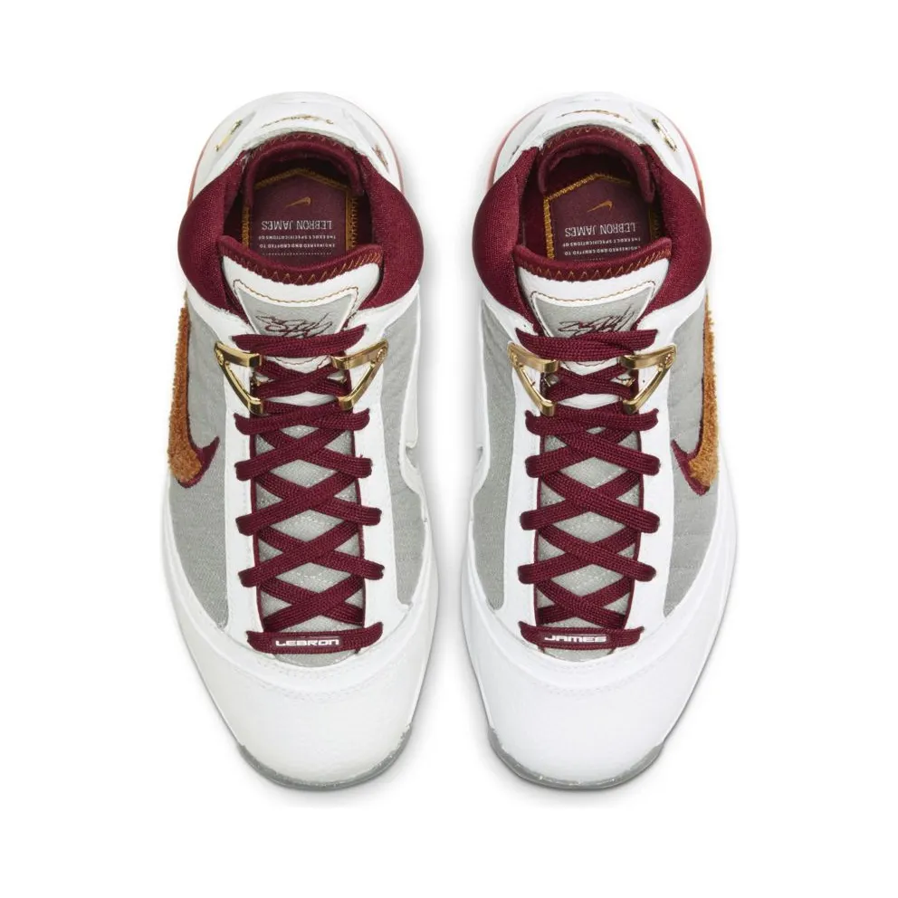 Nike LeBron 7 MVP 2020 (GS) White/Bronze-Team Red-Wolf Grey (CZ8899-100)