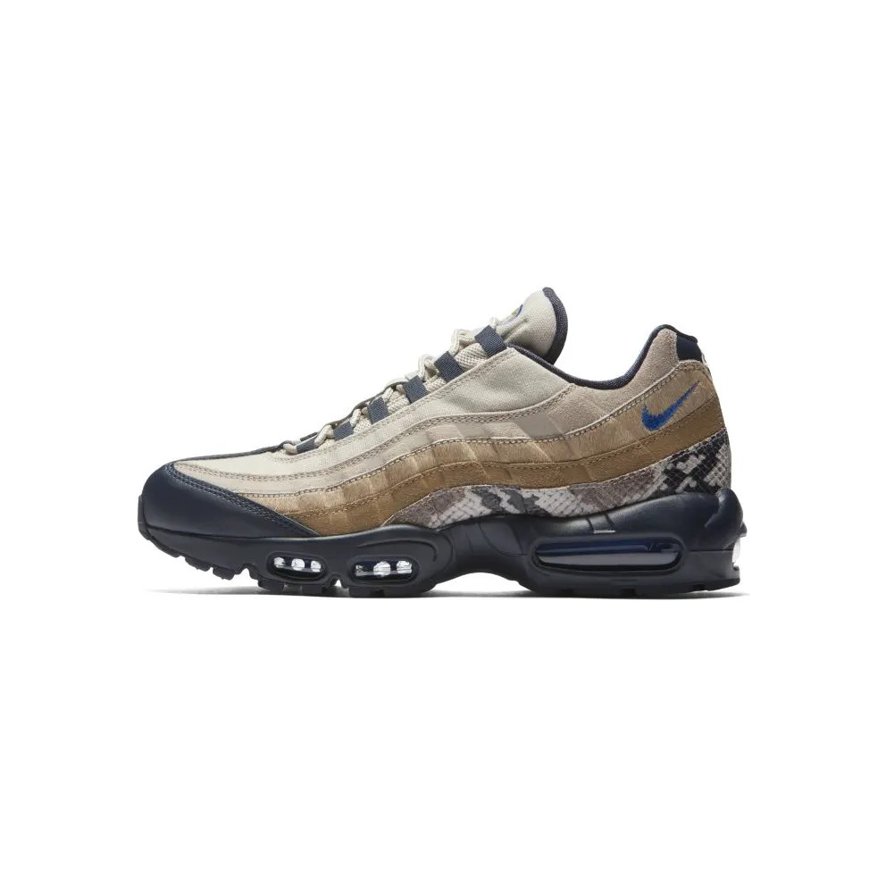 Nike Air Max 95 Snakeskin Newsprint Newsprint/Blue Hero-String-Canteen (AT6152-001)