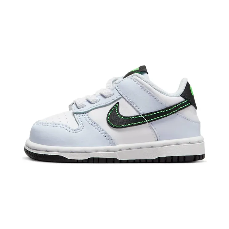 Nike Dunk Low “White / Football Grey / Green Strike / Black” (FB9107-107)
