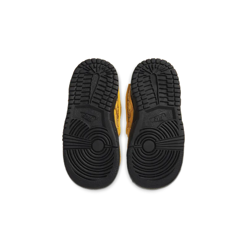 Nike Air Rubber Dunk Off-White University Gold (TD) University Gold/University Gold-Black (CW7444-700)