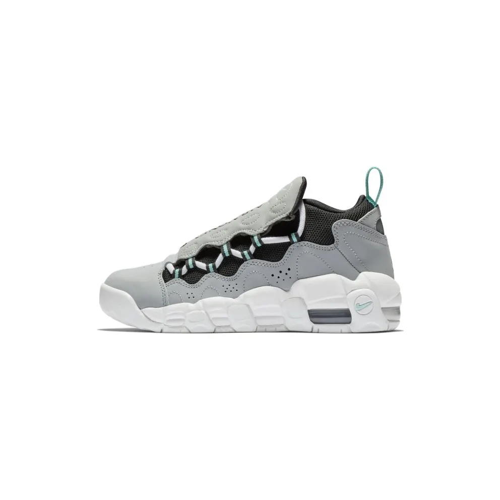 Nike Air More Money Wolf Grey Island Green (GS) Wolf Grey/Island Green-Black (AH5215-002)