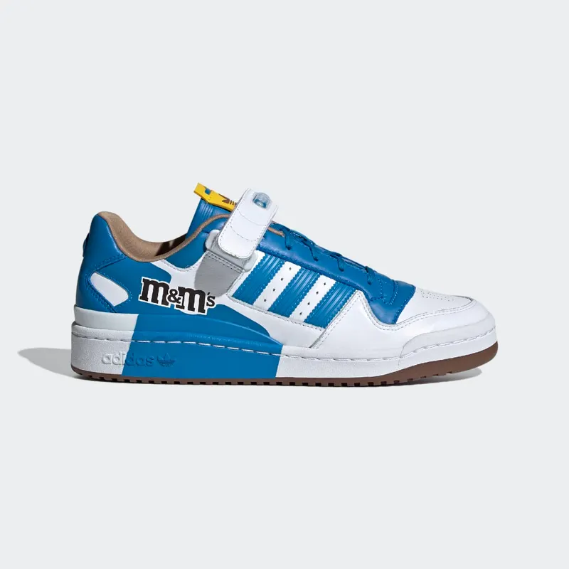 Adidas M&M’S Brand Forum Low 84 Craft Blue / Cloud White / Eqt Yellow (GZ1936)