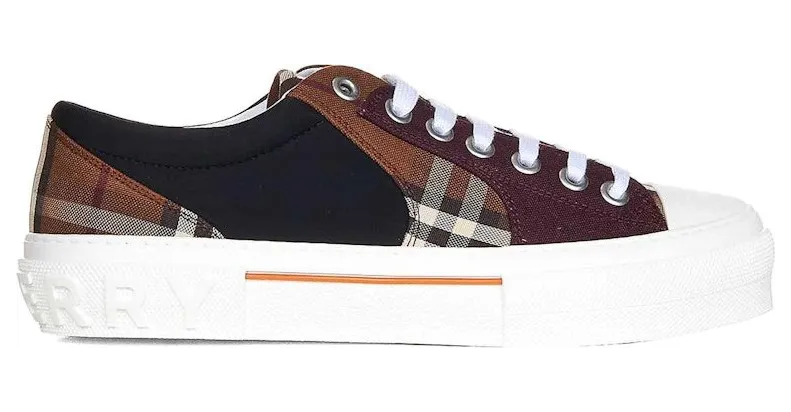 Burberry Vintage Check Kai Low Top Sneaker Dark Birch Brown (8064266)