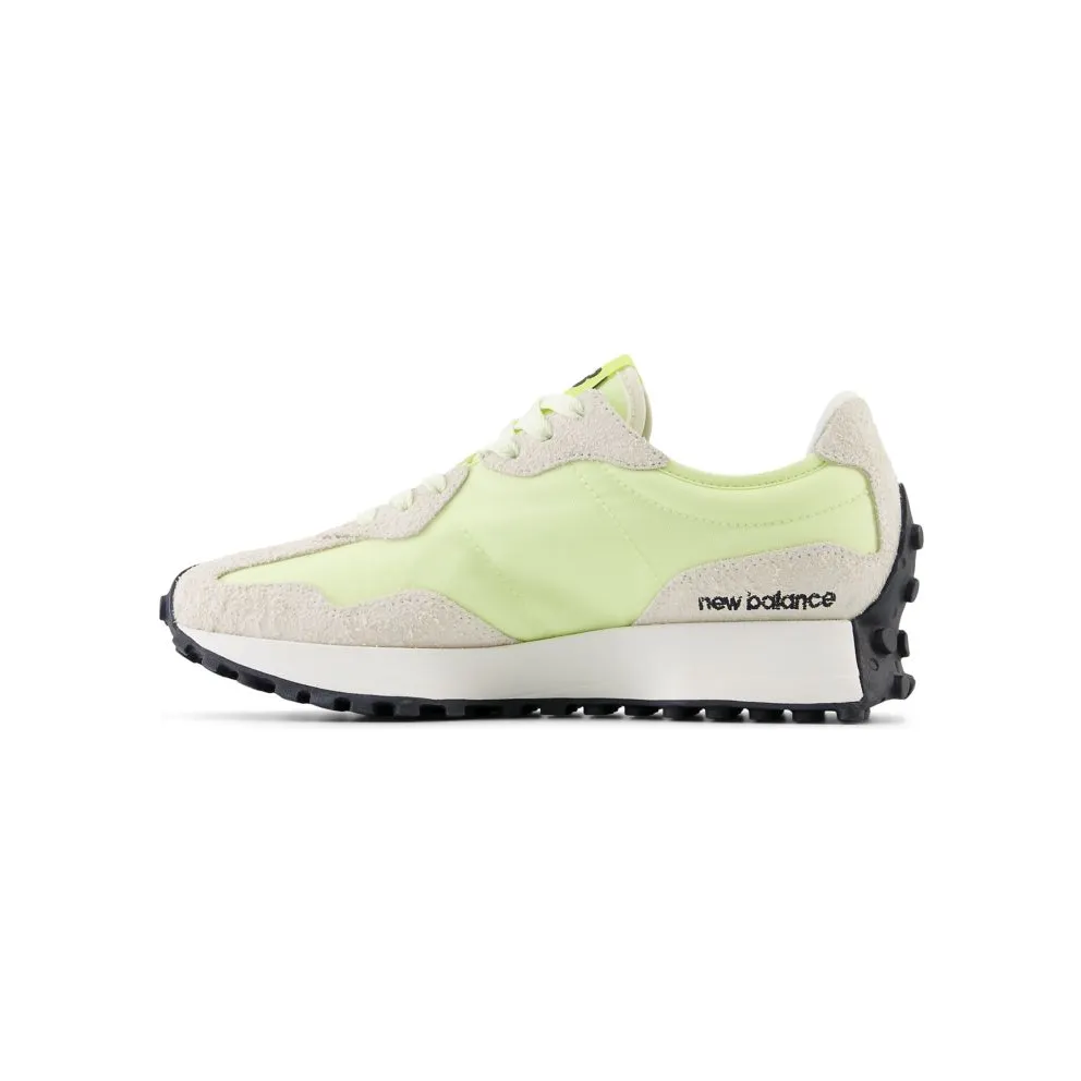 New Balance 327 White Black Grey Yellow (WS327WG)