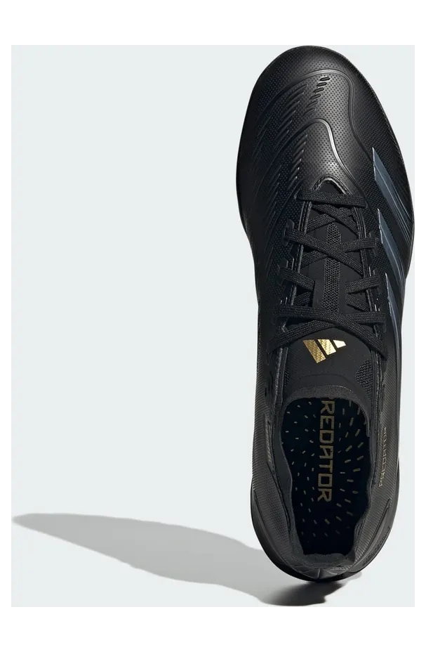 Adidas Predator League Turf Soccer “Core Black / Carbon / Gold Metallic” (IF6377)