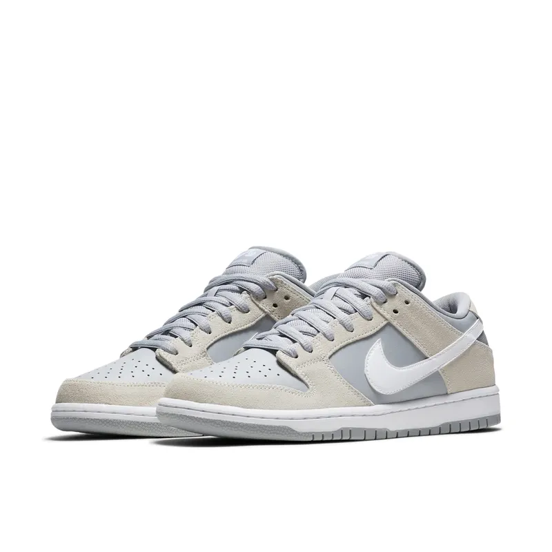 Nike SB Dunk Low Summit White Wolf Grey Summit White/White-Wolf Grey (AR0778-110)