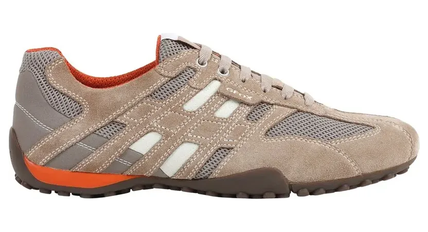 Geox sneaker Camel / Taupe / Wit (U4207K02214-C0845)
