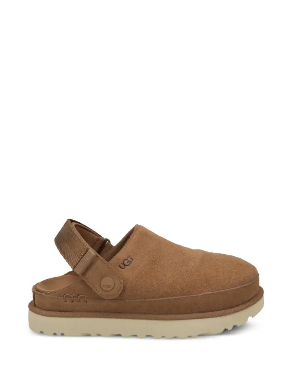 UGG Goldenstar Clogs aus Wildleder – Brown (1138252GOLDENSTAR)