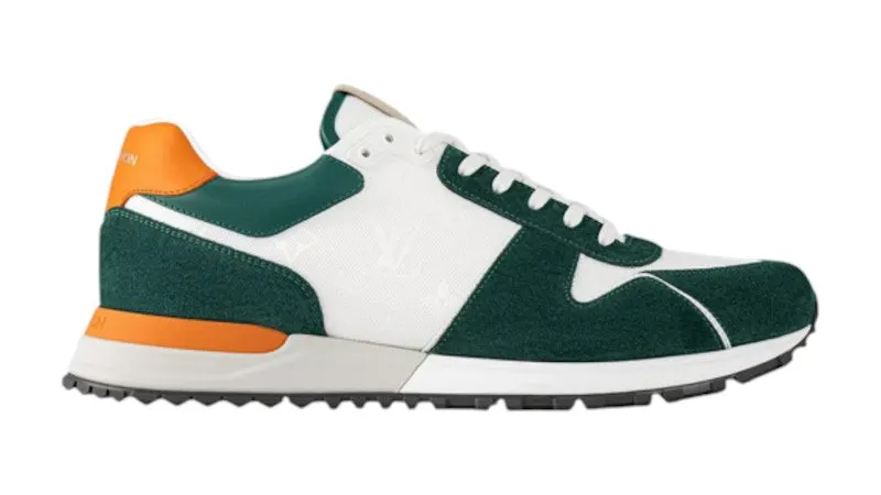 Louis Vuitton Run Away Sneaker Monogram Green White Orange (1ABMEV)