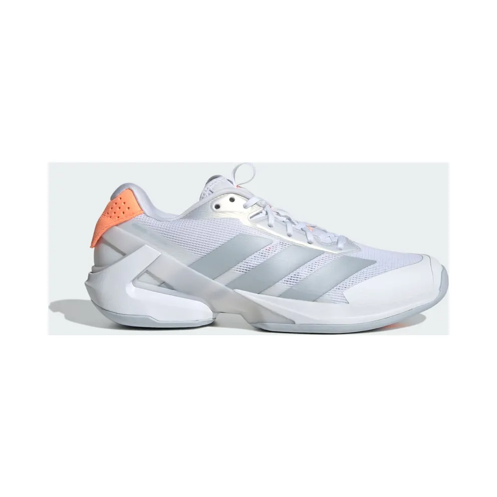 Adidas adizero Ubersonic 5 Tennis Cloud White / Halo Blue / Beam Orange (JR1755)
