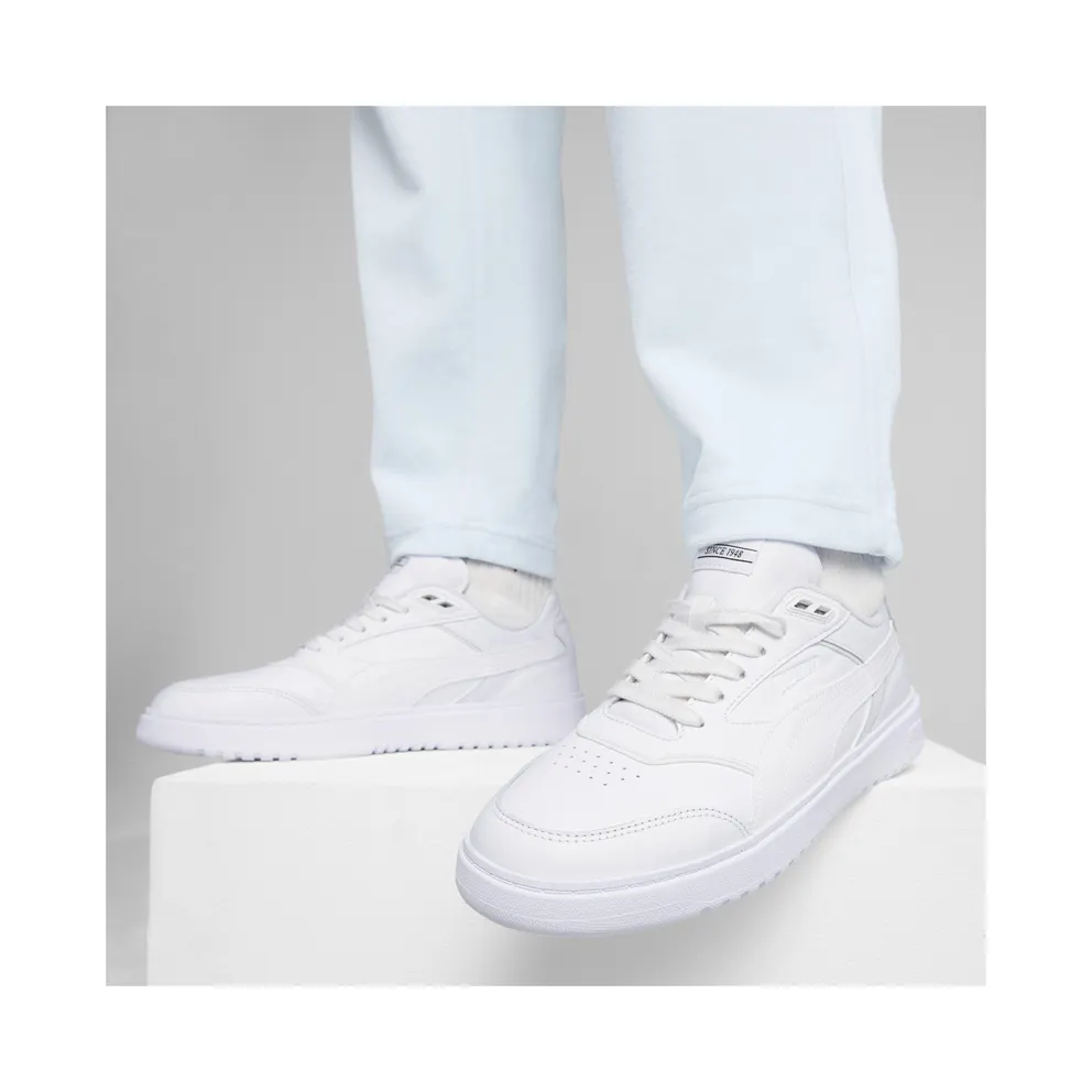 Puma Doublecourt “Puma White / Cool Light Gray” (393284_01)