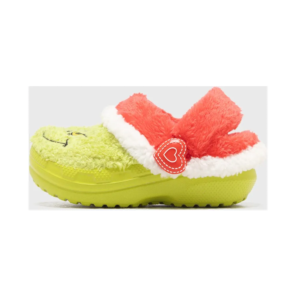 Crocs Classic Lined Clog The Grinch