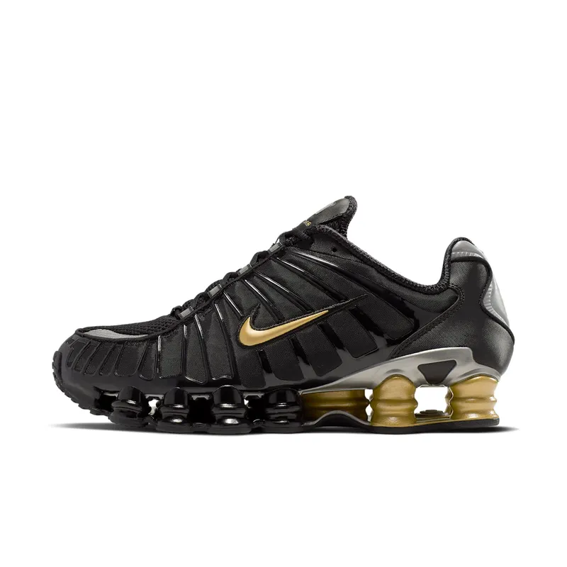 Nike Shox TL Neymar Black/Metallic Gold-Metallic Silver (BV1388-001)