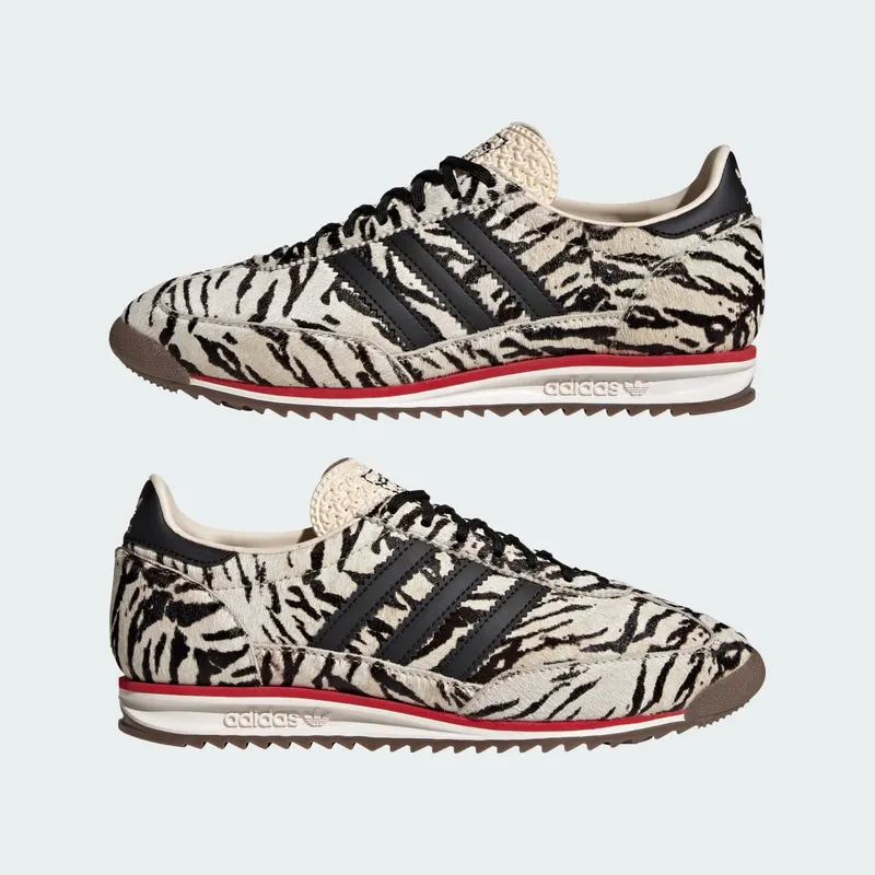 Adidas SL 72 OG Off White / Core Black / Better Scarlet “Zebra” (KH8811)