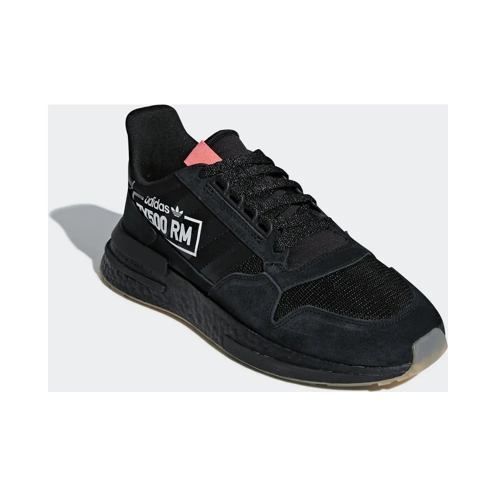 adidas ZX500 RM Alphatype Core Black/Core Black/Flash Red (BB7443)