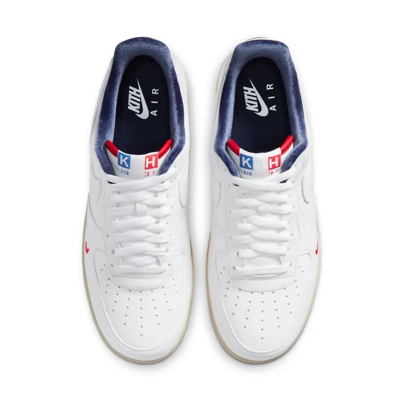 Nike Air Force 1 Low Kith Paris – “White / Red-navy” (CZ7927-100)