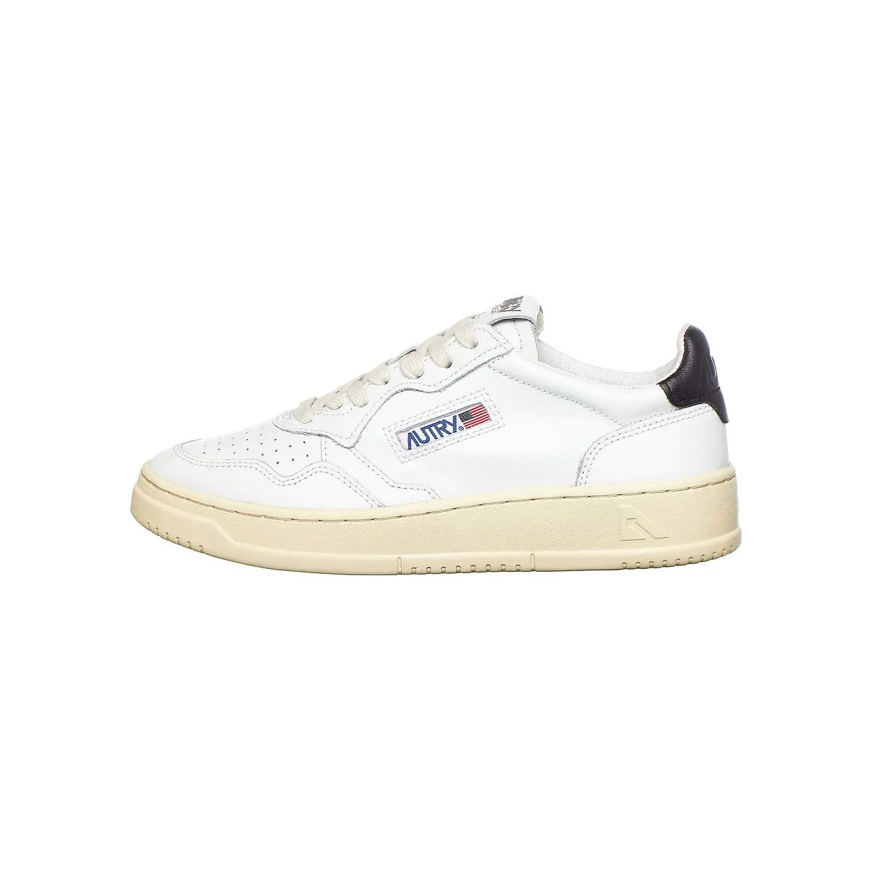 Autry Medalist Low Leather / Leather White / Black (AULWLL22)