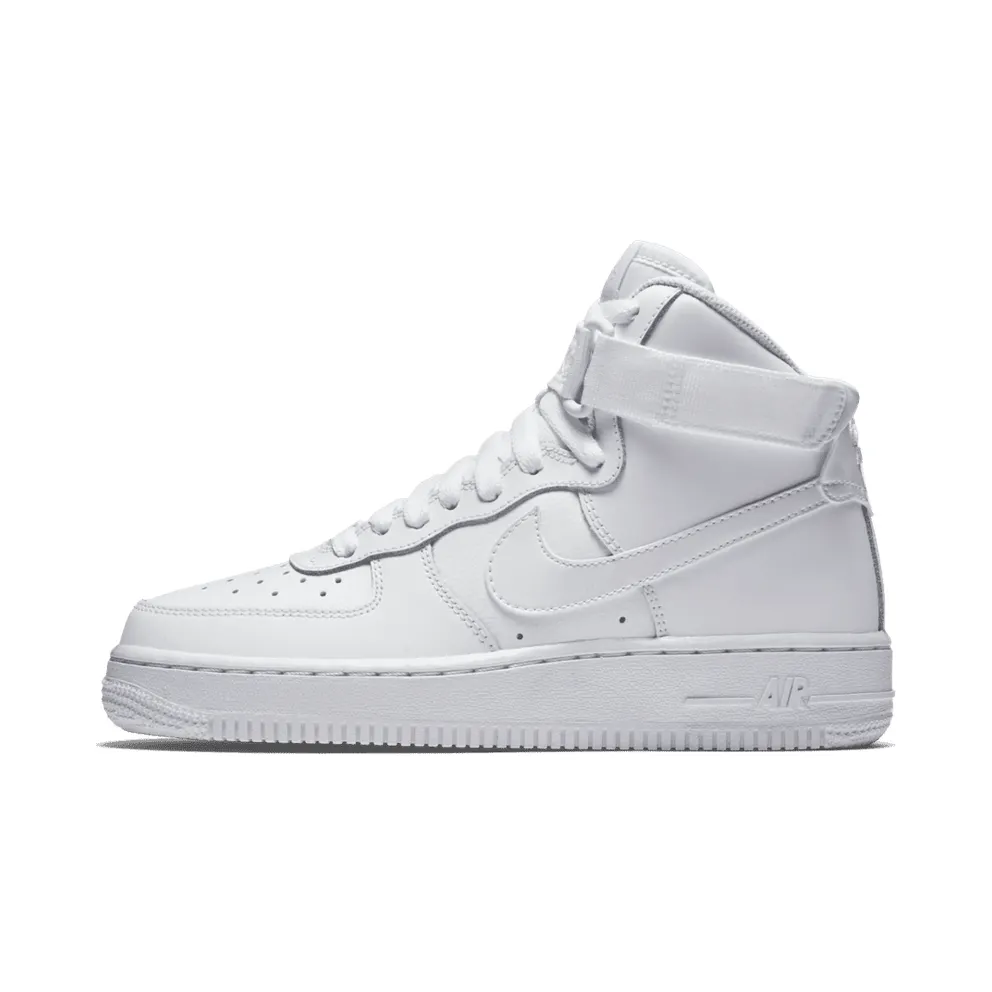 Nike Air Force 1 High White (GS) White/White (653998-100)