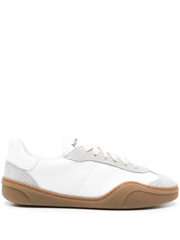 Acne Studios Sneakers mit Kontrasteinsätzen – Weiß (BD0319)