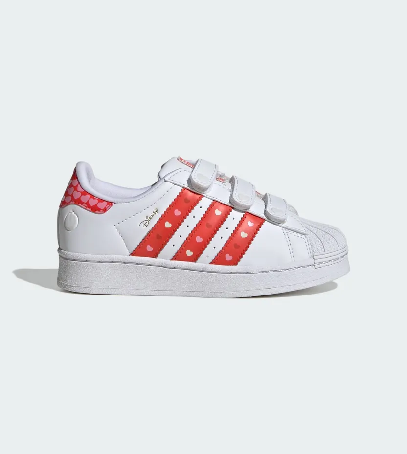 Adidas ADIDAS DISNEY SUPERSTAR LEDLAMPEN COMFORTSLUITING SCHOENEN Core Black / Bright Red / Cloud White (KK1295)