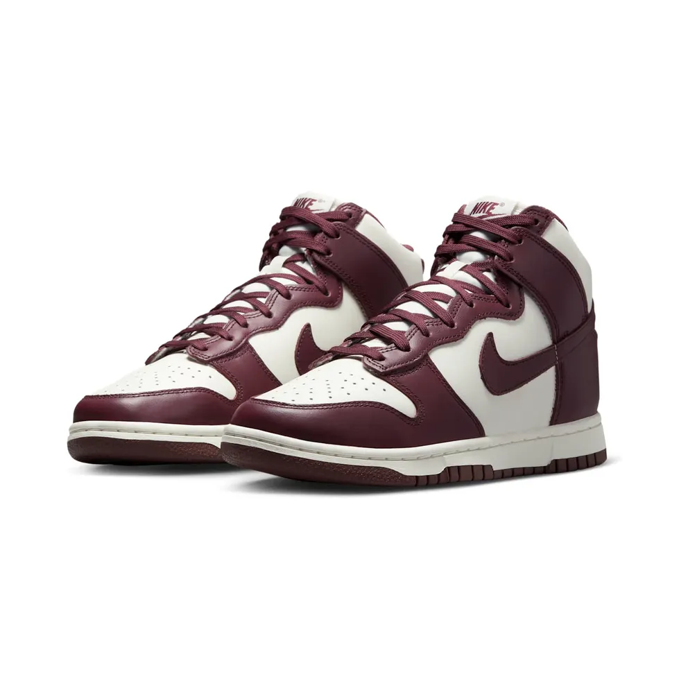 Nike DUNK HIGH “Burgundy Crush” (DD1869-601)