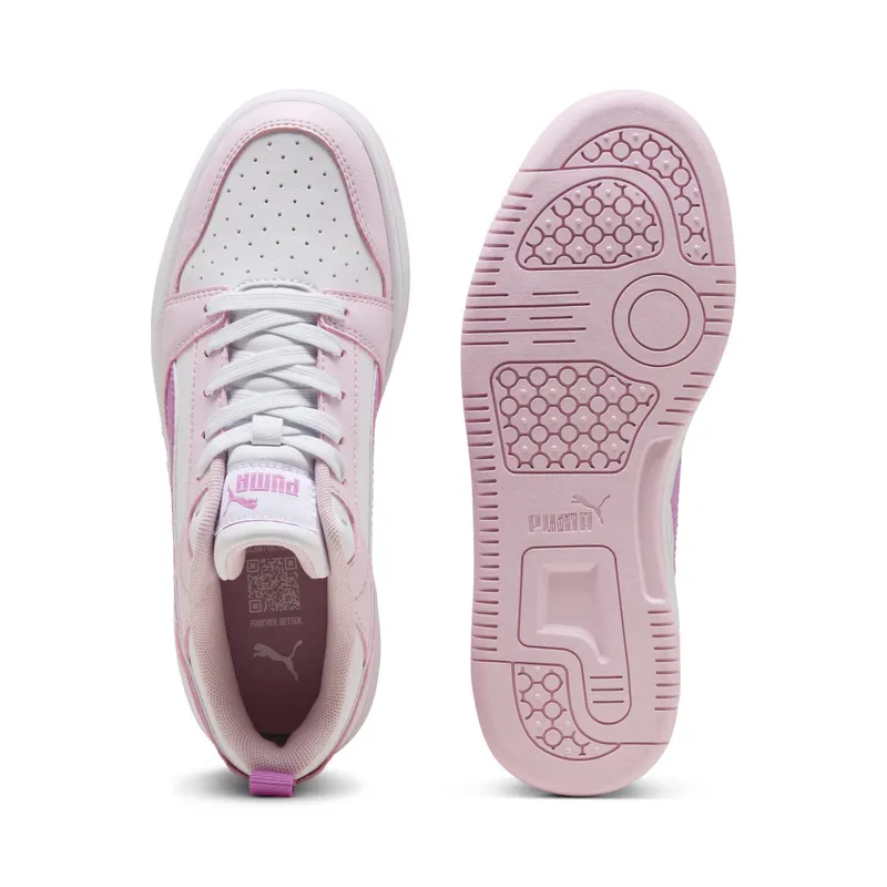 Puma Rebound V6 Lo “Pearl Pink / Mauve Pop / Puma White” (393833_35)