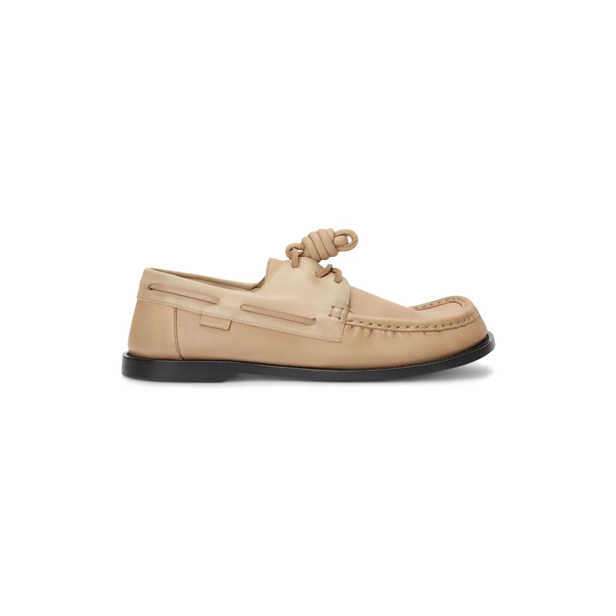 LOEWE Campo Boat Shoe Sand Cinnamon (M816S08X01-3977)