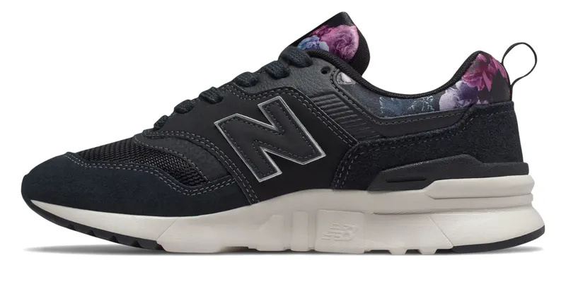 New Balance 997H Floral Black Purple (W) Black/Kite Purple (CW997HXG)