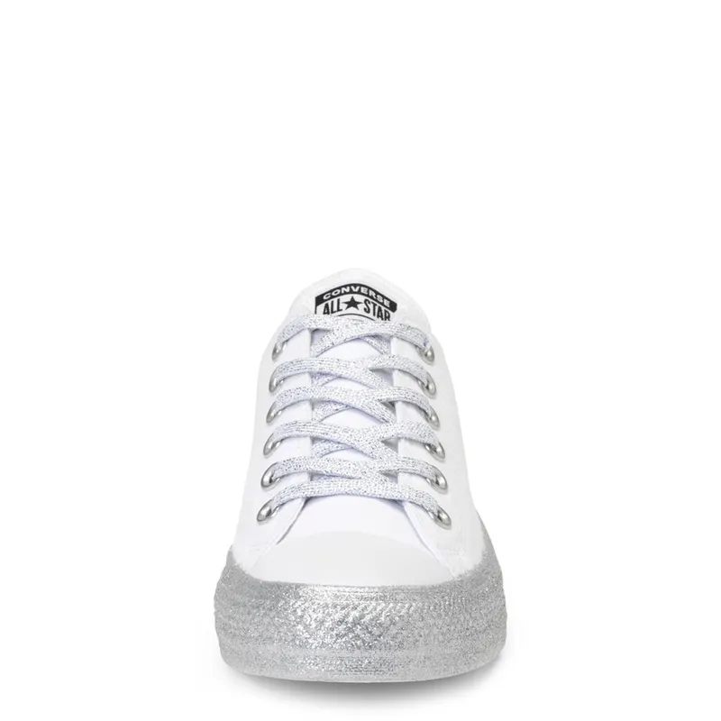 Converse Chuck Taylor All-Star Low Miley Cyrus White Silver White (162238C)