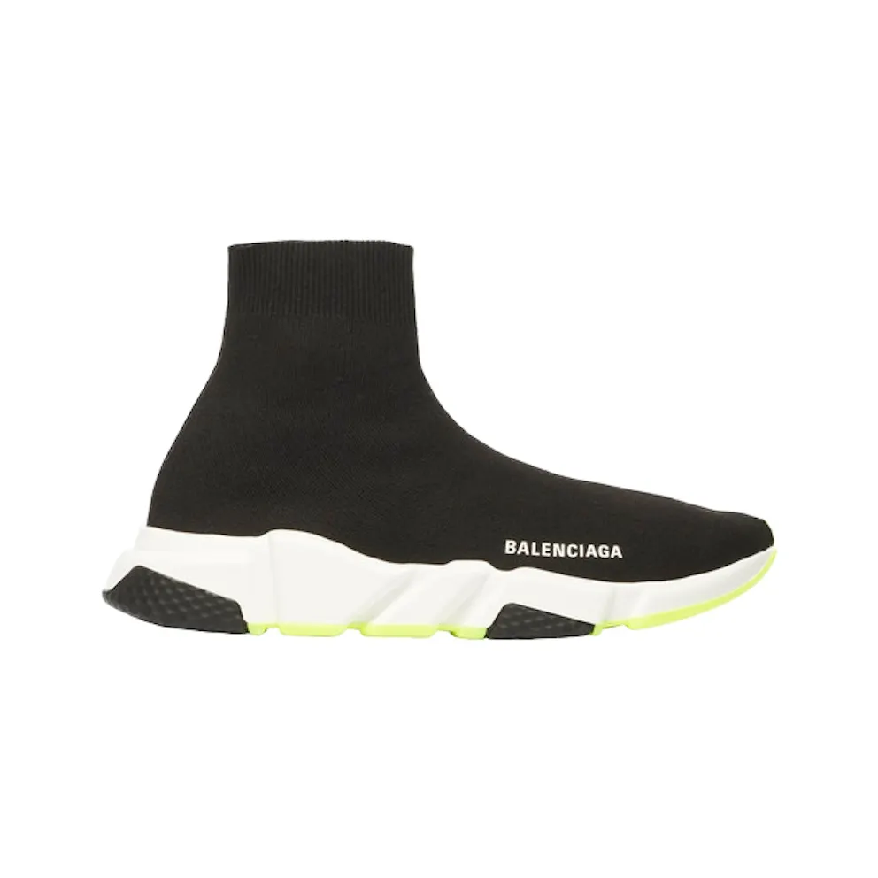 Balenciaga Speed Trainer Black Yellow 2019 (530455W05G01000)